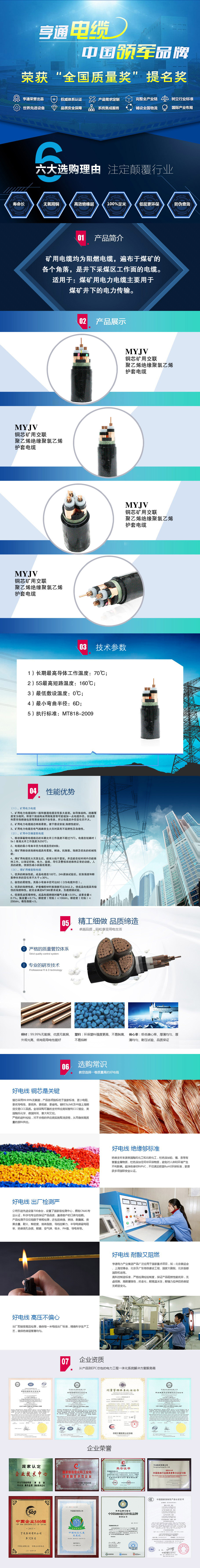 3-礦用交聯聚乙烯絕緣鋼絲鎧裝聚氯乙烯護套低壓電纜 MYJV32 0.61KV.jpg